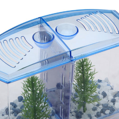 Acrylic Betta Fish Tank with Removable Divider by HitMyNeed