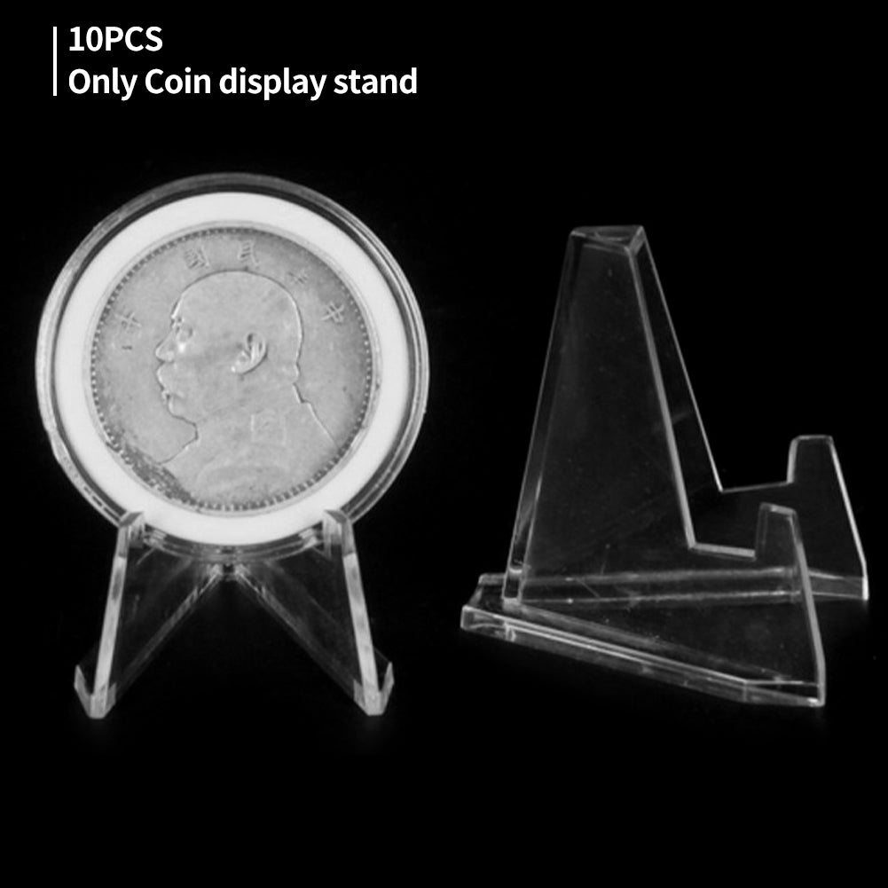 Acrylic Coin Display Holders Set of 20 by HitMyNeed