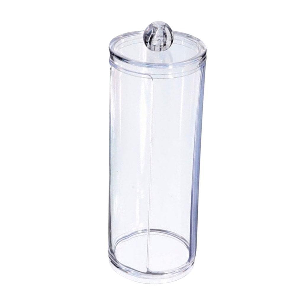 Acrylic Cotton Pad Dispenser Organizer by HitMyNeed