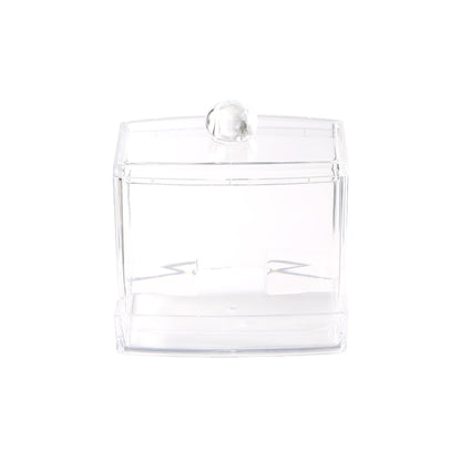 Acrylic Cotton Swab Holder with Lid by HitMyNeed