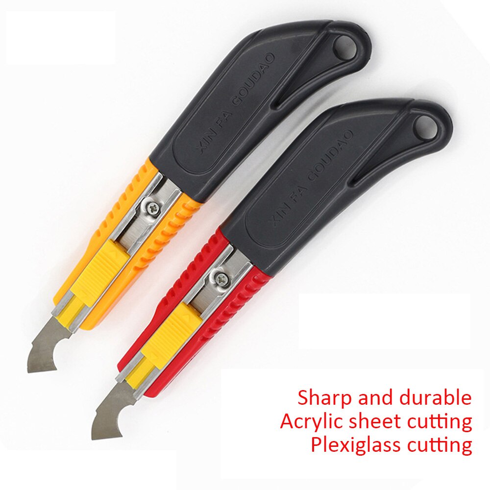 Acrylic Cutter with 3 Steel Replacement Blades by HitMyNeed