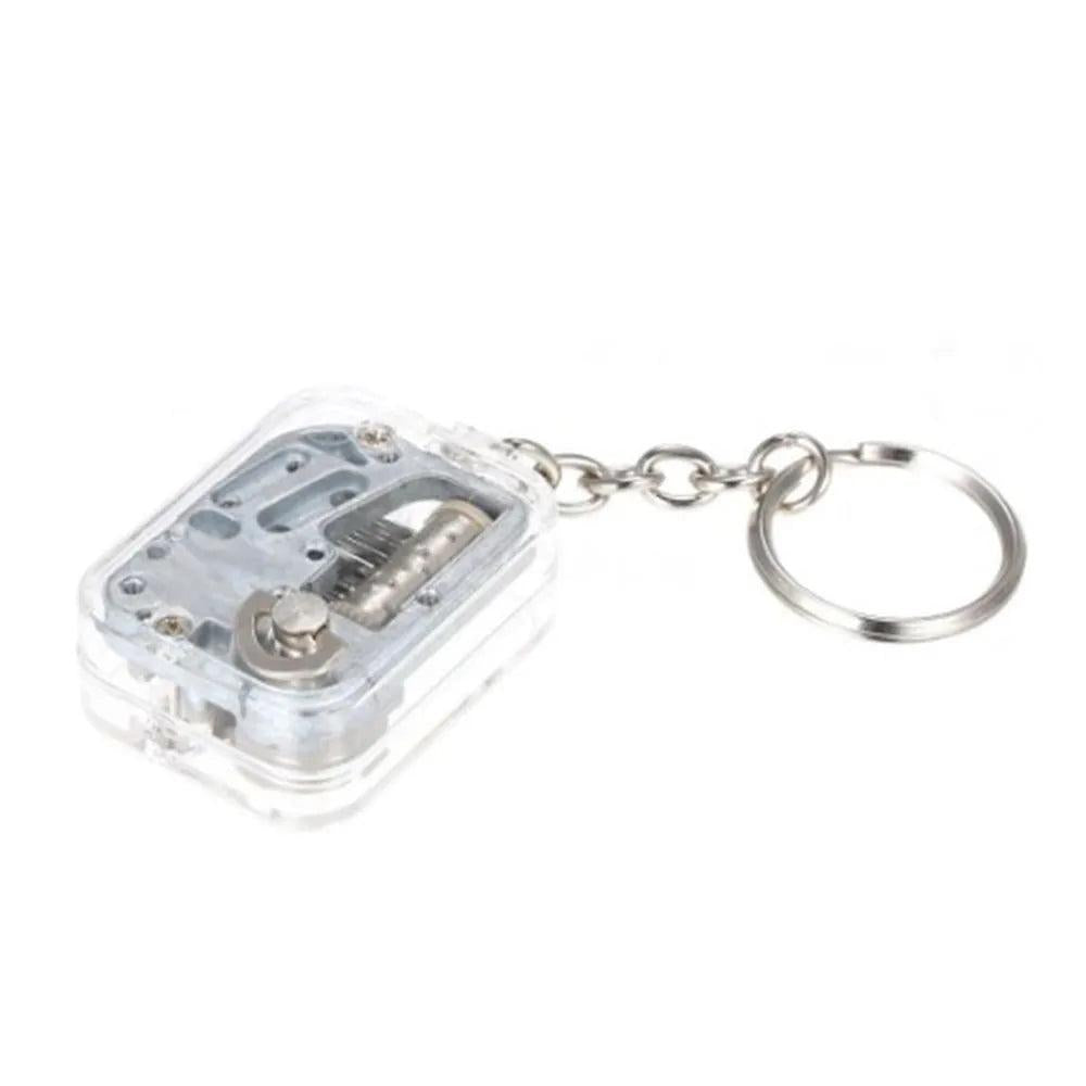 Acrylic DIY Crank Music Box Keychain Toy by HitMyNeed