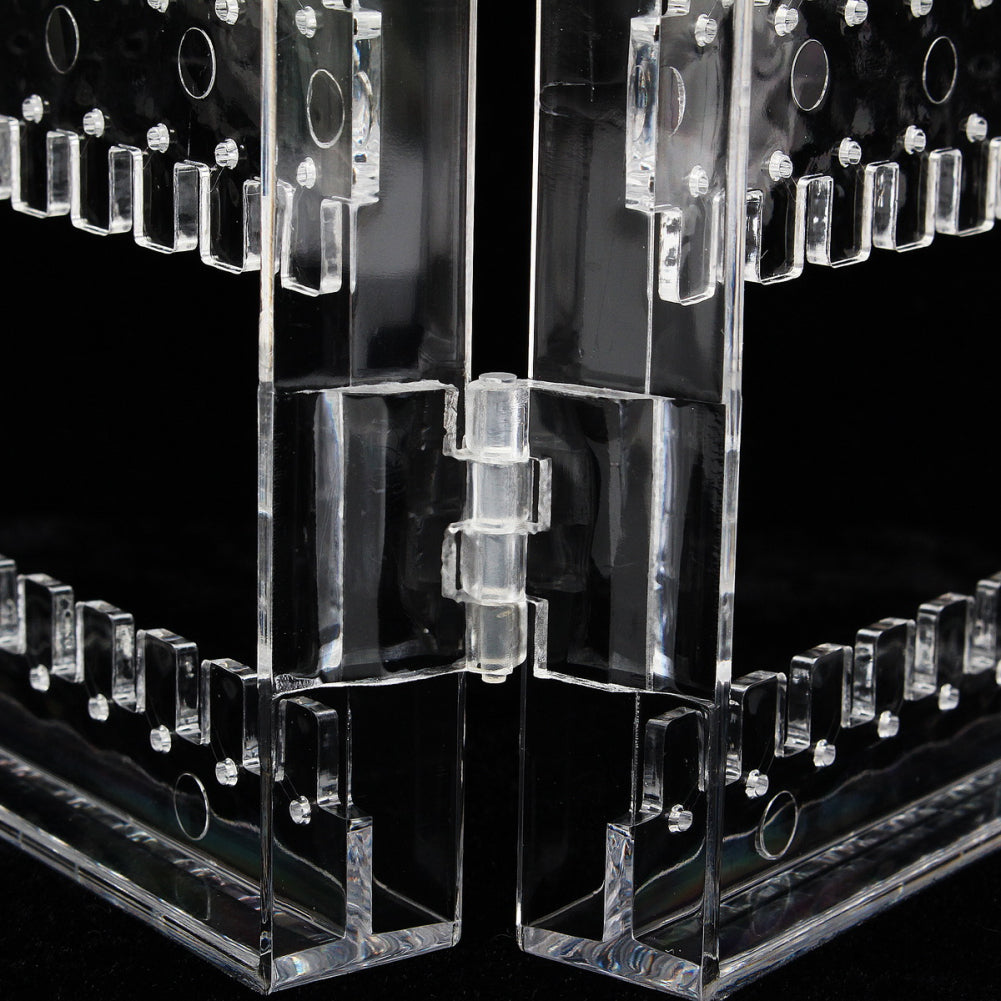 Acrylic Earring Stand Foldable Jewelry Organizer by HitMyNeed
