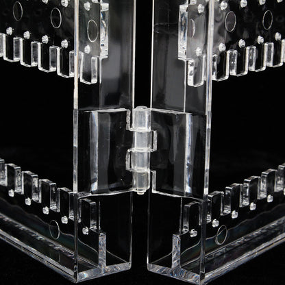 Acrylic Earring Stand Foldable Jewelry Organizer by HitMyNeed
