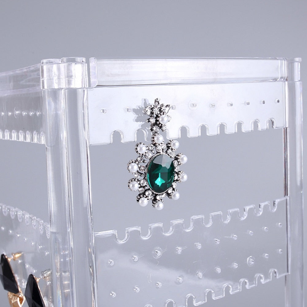 Acrylic Earring Stand Foldable Jewelry Organizer by HitMyNeed