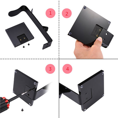 Acrylic Gaming Headphone Stand with Phone Holder by HitMyNeed