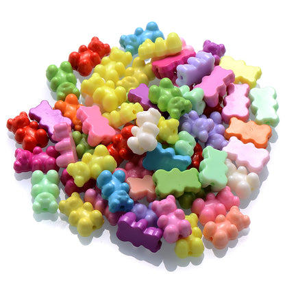 Acrylic Gummy Bear Beads 18x11mm (30 Pack) by HitMyNeed