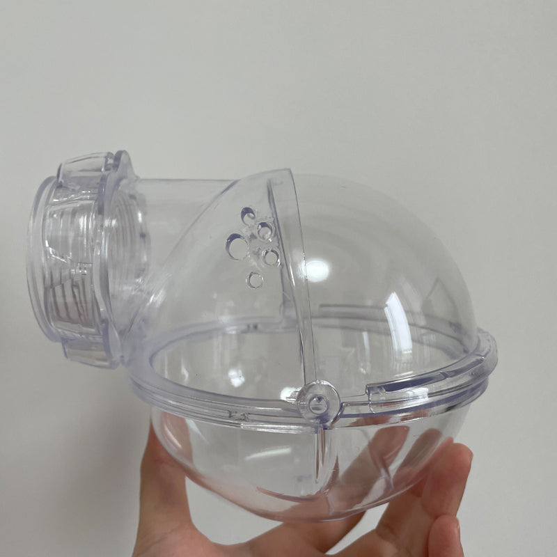 Acrylic Hamster Toilet House Attachment 60mm by HitMyNeed