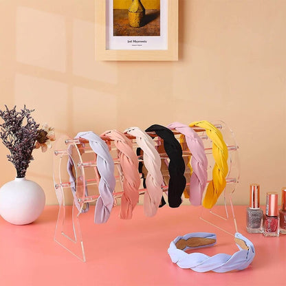 Acrylic Headband Display Stand Organizer Rack by HitMyNeed