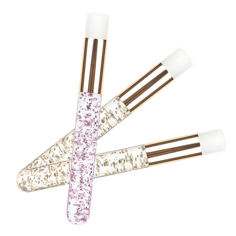 Acrylic Lash Cleansing Brushes Set (10 Pack) by HitMyNeed