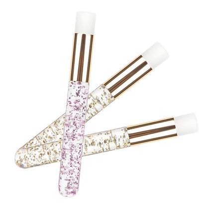Acrylic Lash Cleansing Brushes Set (10 Pack) by HitMyNeed