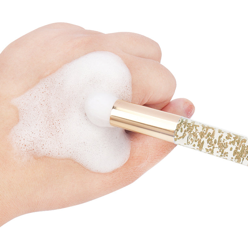 Acrylic Lash Cleansing Brushes Set (10 Pack) by HitMyNeed