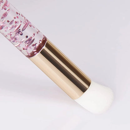 Acrylic Lash Cleansing Brushes Set (10 Pack) by HitMyNeed