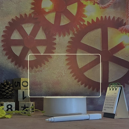 Acrylic LED Note Board with Warm Light by HitMyNeed