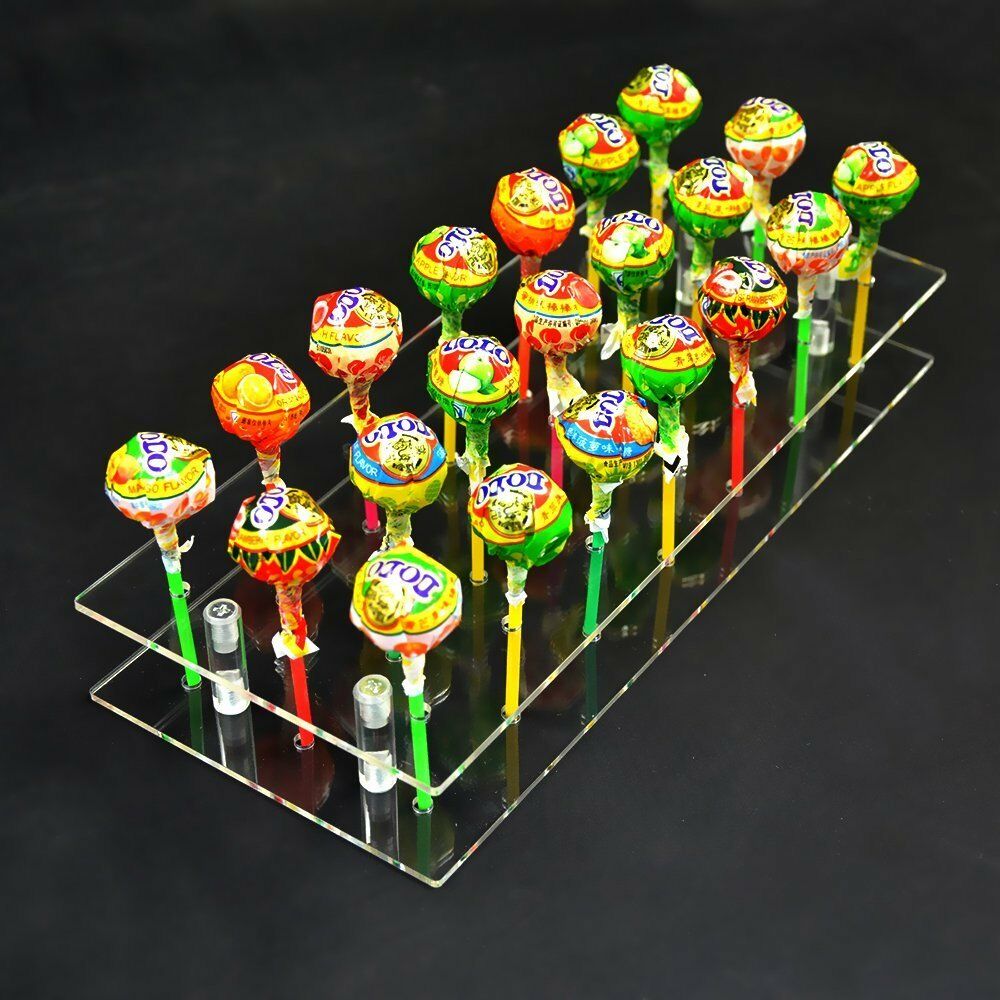 Acrylic Lollipop Stand Candy Display Holder by HitMyNeed