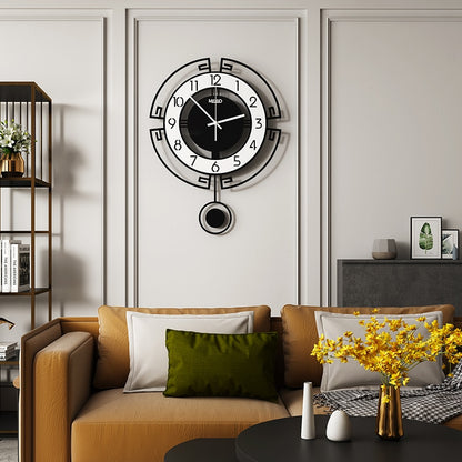 Acrylic Modern Pendulum Wall Clock by HitMyNeed