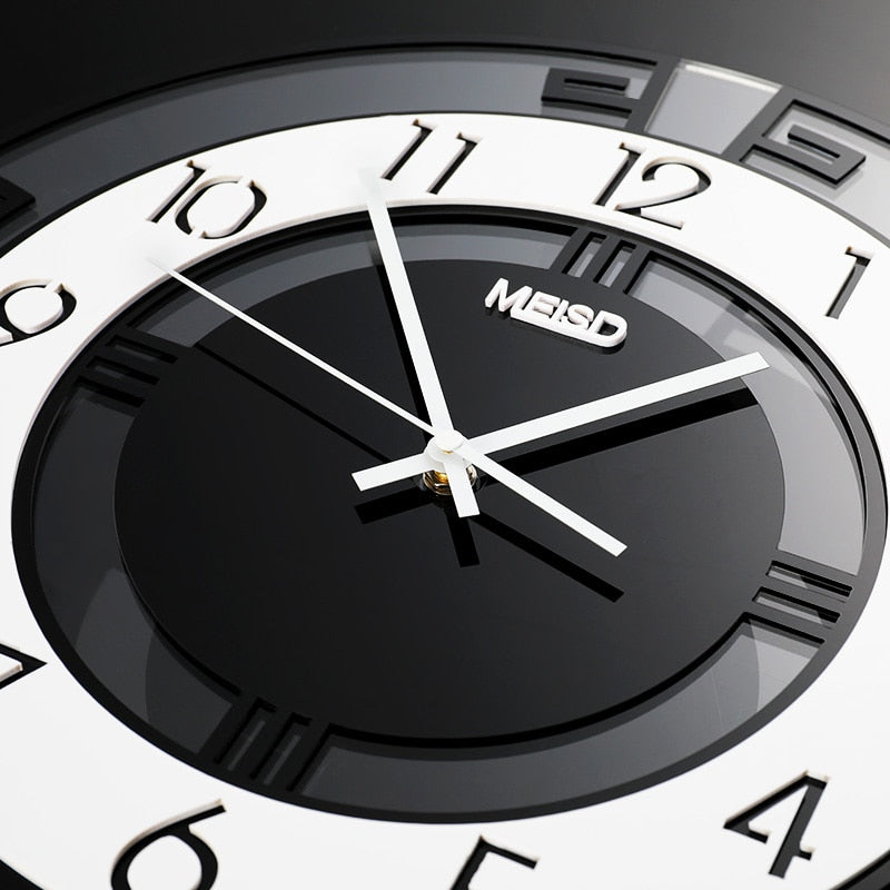 Acrylic Modern Pendulum Wall Clock by HitMyNeed