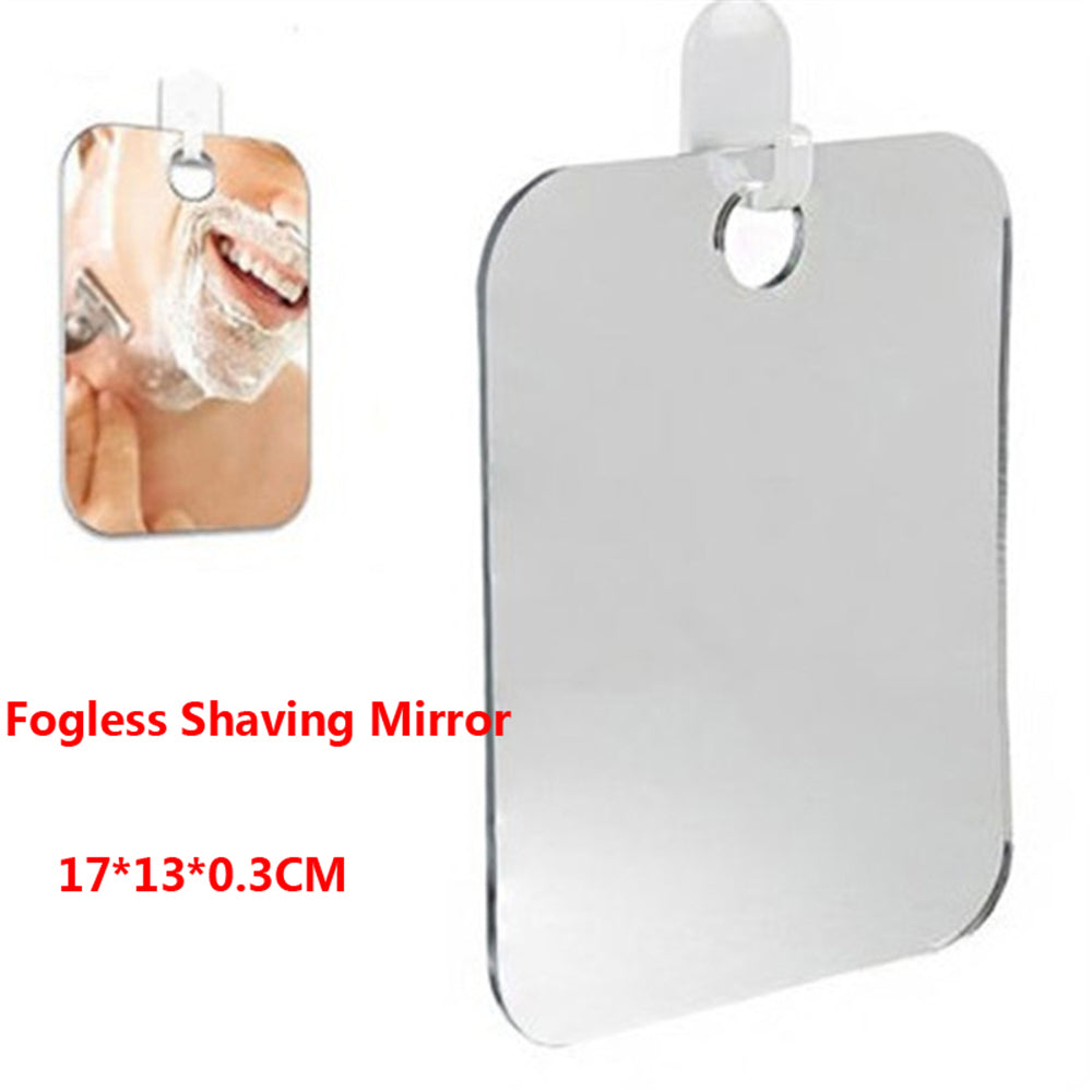 Acrylic No-Fog Shower Mirror with Hanging Hole by HitMyNeed