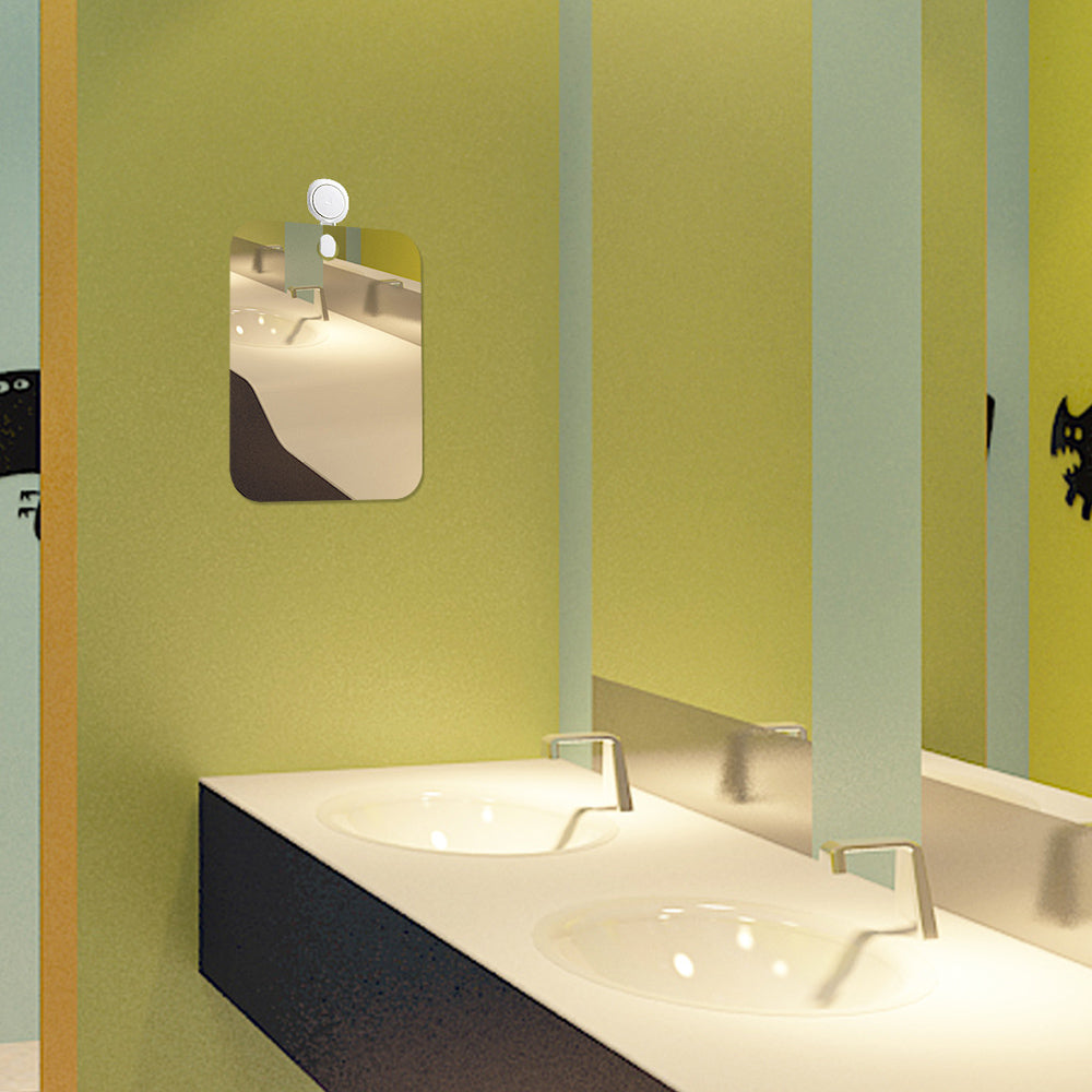Acrylic No-Fog Shower Mirror with Hanging Hole by HitMyNeed