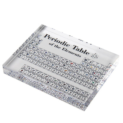 Acrylic Periodic Table Engraved Desktop Display by HitMyNeed