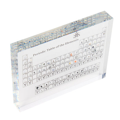 Acrylic Periodic Table with Real Element Samples by HitMyNeed