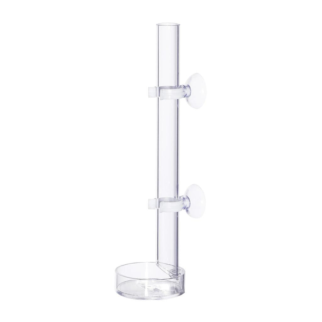 Acrylic Shrimp Feeding Tube with Dish for Aquariums by HitMyNeed