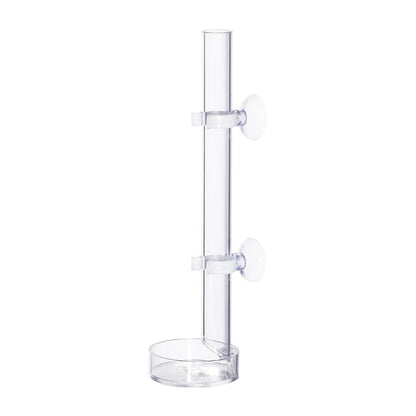 Acrylic Shrimp Feeding Tube with Dish for Aquariums by HitMyNeed