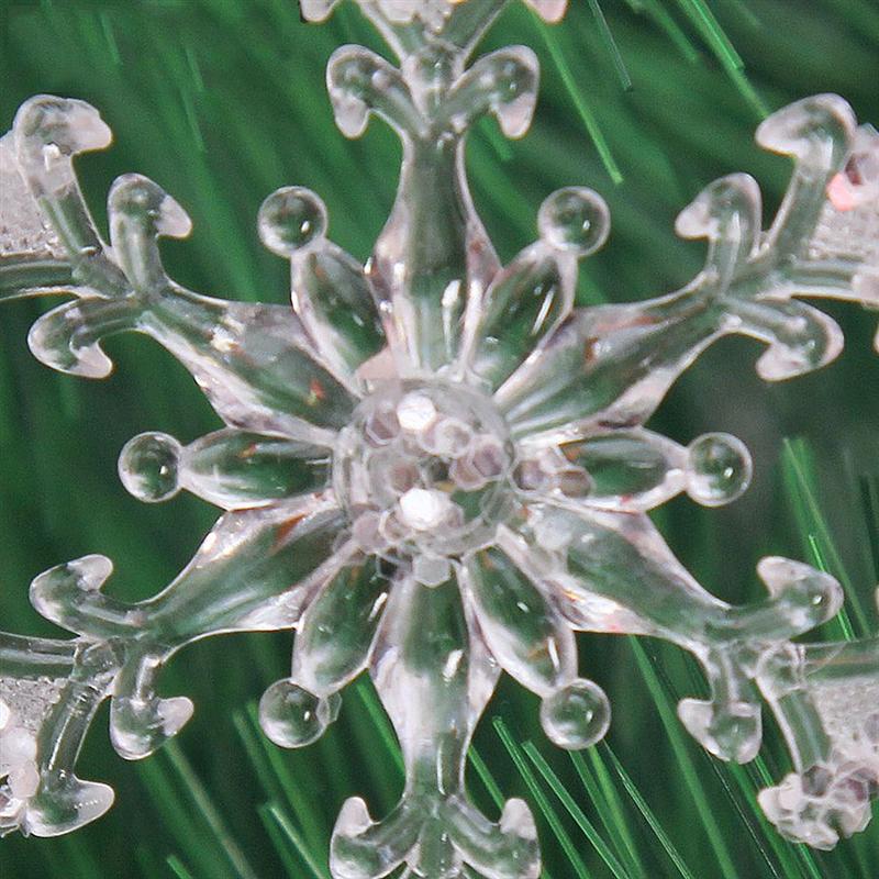 Acrylic Snowflake Ornaments Set, 12 Pieces by HitMyNeed