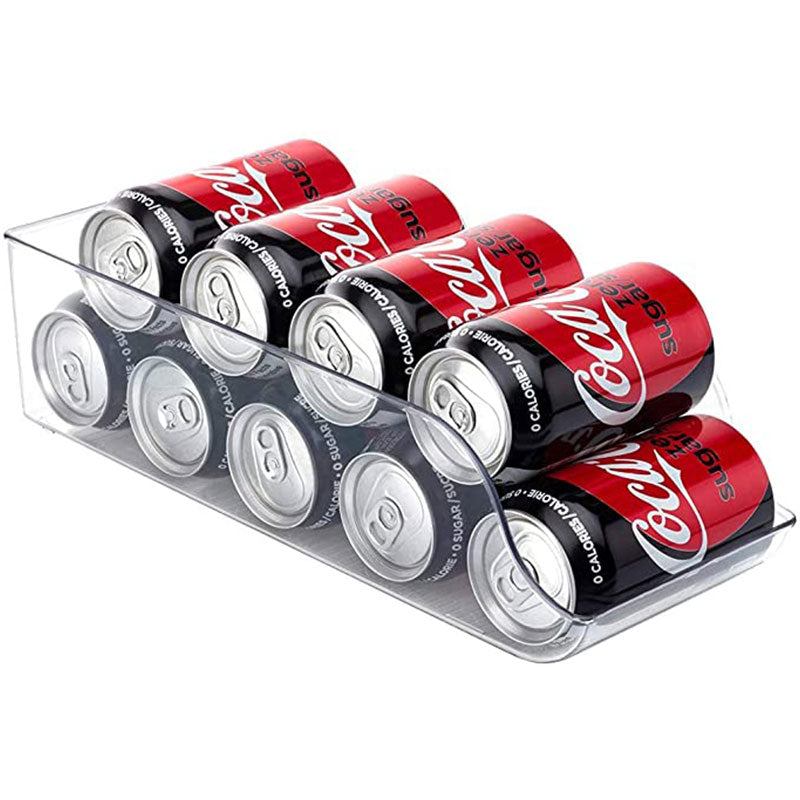 Acrylic Stackable Soda Can Organizer for Fridge by HitMyNeed