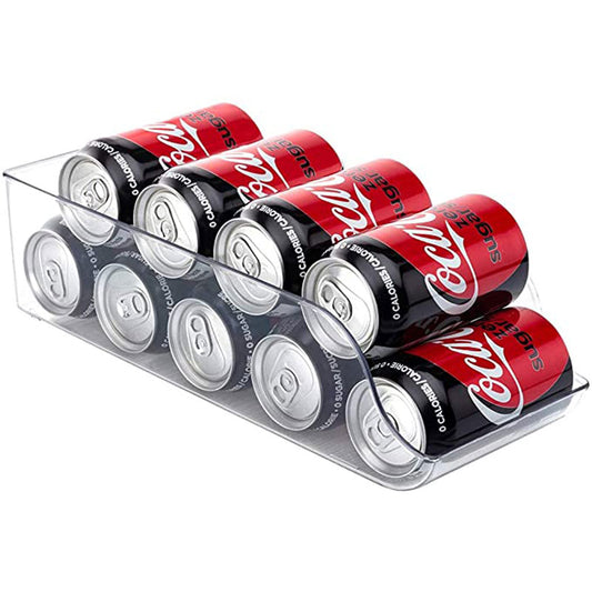 Acrylic Stackable Soda Can Organizer for Fridge by HitMyNeed
