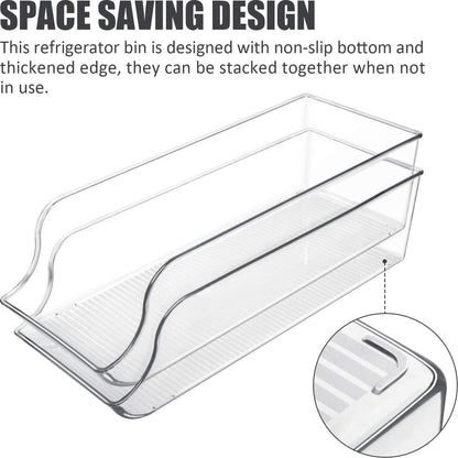 Acrylic Stackable Soda Can Organizer for Fridge by HitMyNeed