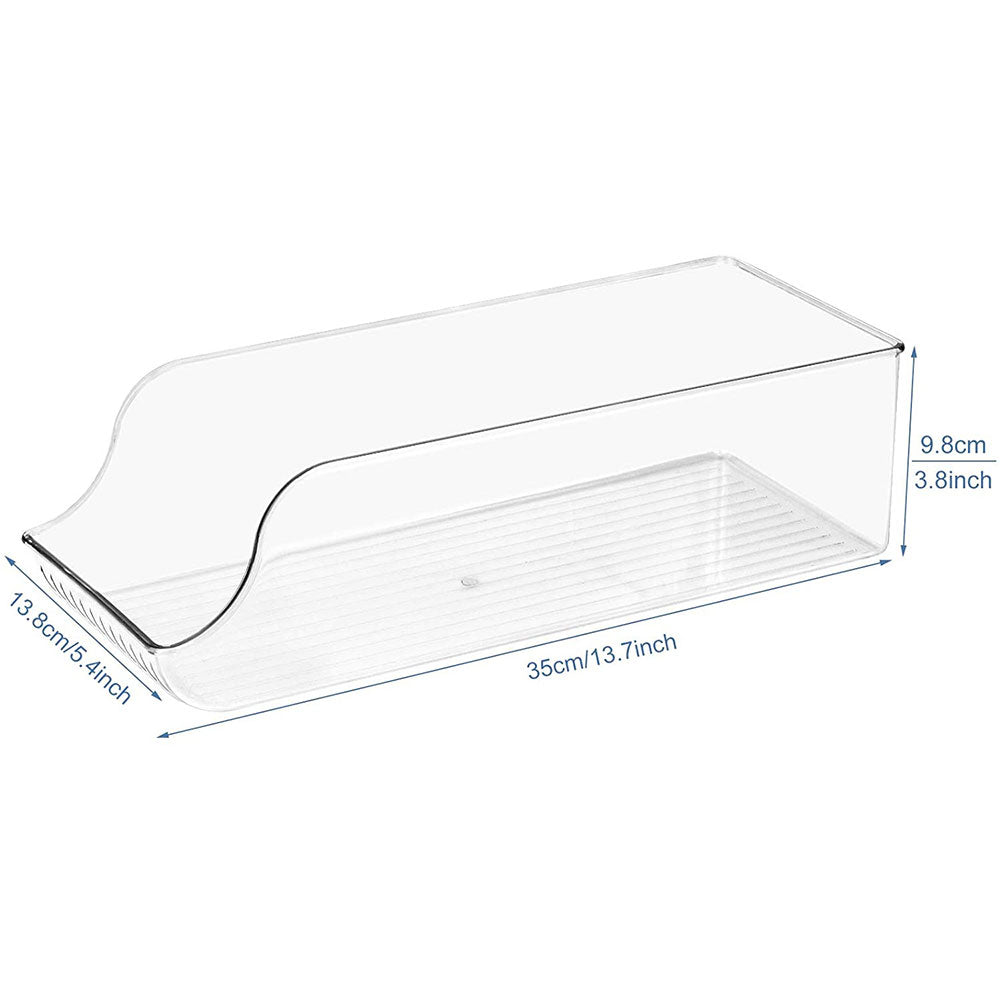 Acrylic Stackable Soda Can Organizer for Fridge by HitMyNeed