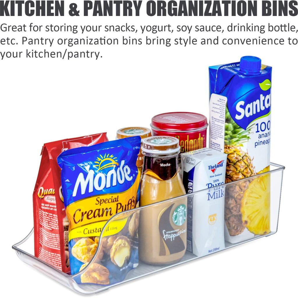 Acrylic Stackable Soda Can Organizer for Fridge by HitMyNeed