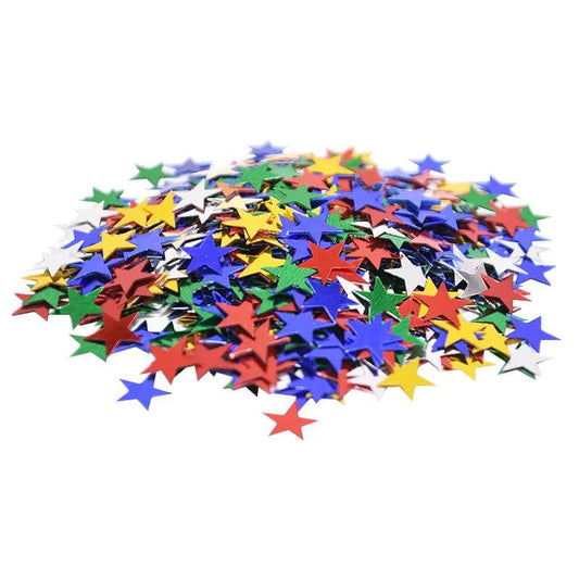 Acrylic Star Confetti Table Scatter Decorations sc01-multicolor 6mm by HitMyNeed