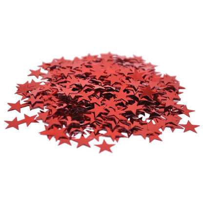 Acrylic Star Confetti Table Scatter Decorations sc04-red 10mm by HitMyNeed