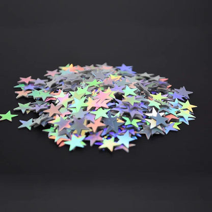 Acrylic Star Confetti Table Scatter Decorations sc10-laser 10mm by HitMyNeed
