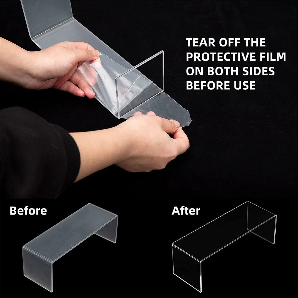 Acrylic Transparent Cupcake Stands Set of 5 by HitMyNeed