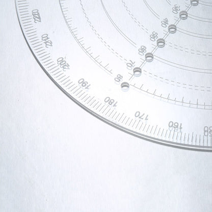 Acrylic Woodworking Center Finder Circle Gauge by HitMyNeed