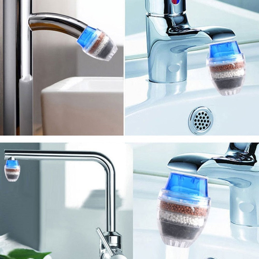 Activated Carbon Faucet Water Filter Attachment by HitMyNeed