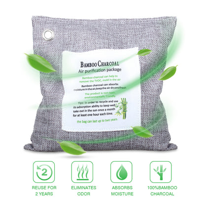 Activated Charcoal Odor Absorber Bag 500g by HitMyNeed