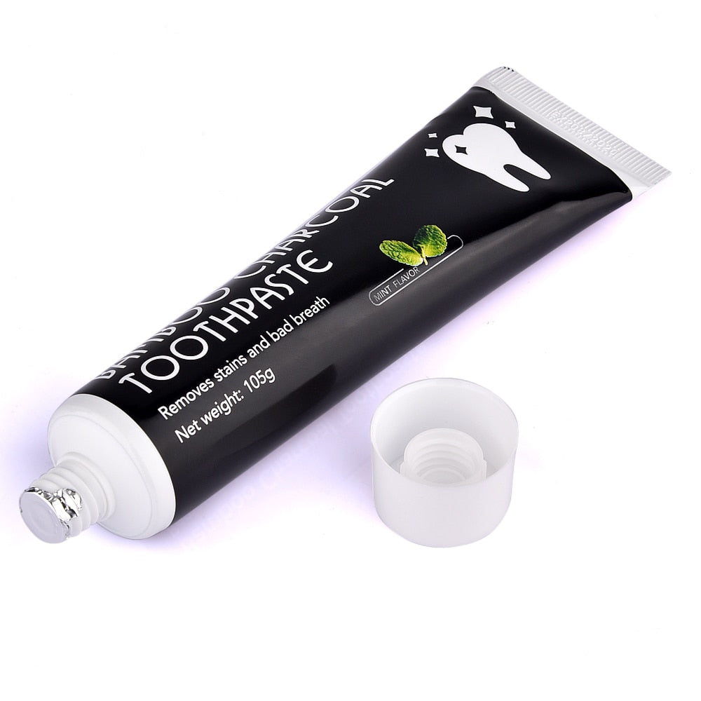 Activated Charcoal Teeth Whitening Toothpaste 105g by HitMyNeed