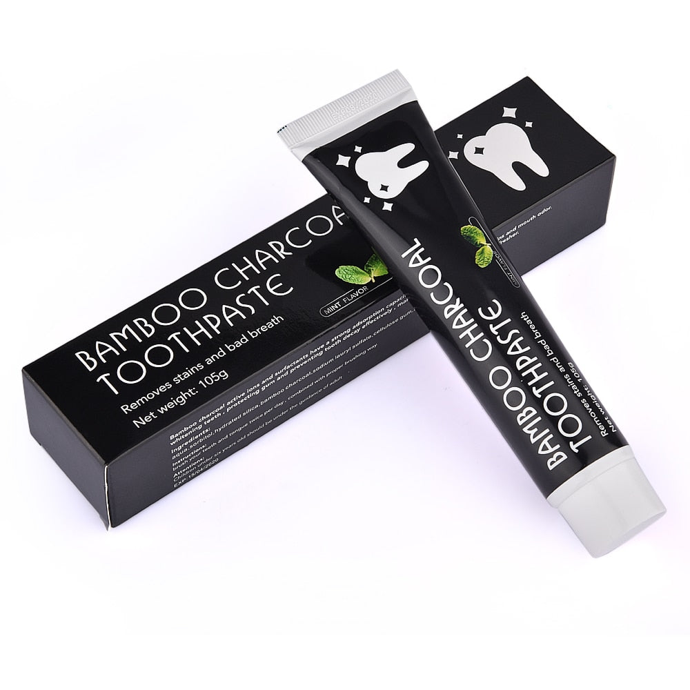 Activated Charcoal Teeth Whitening Toothpaste 105g by HitMyNeed