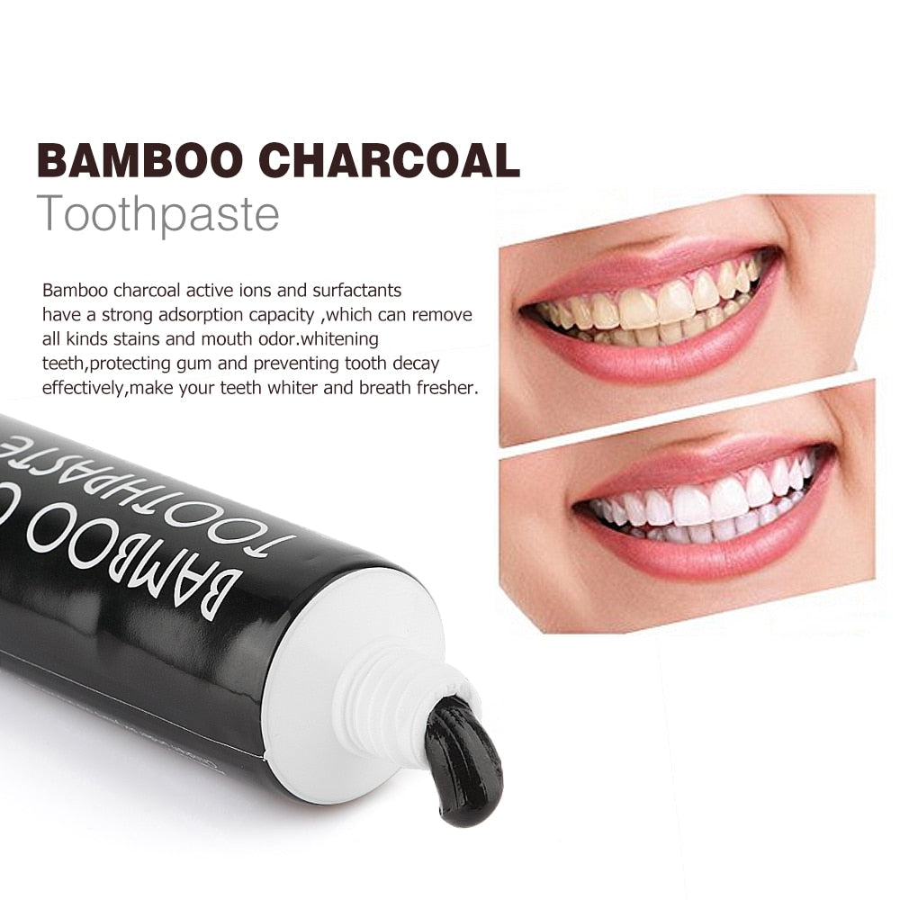 Activated Charcoal Teeth Whitening Toothpaste 105g by HitMyNeed