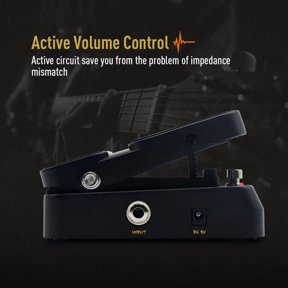 Active Volume & Wah Expression Pedal QEP-01 by HitMyNeed