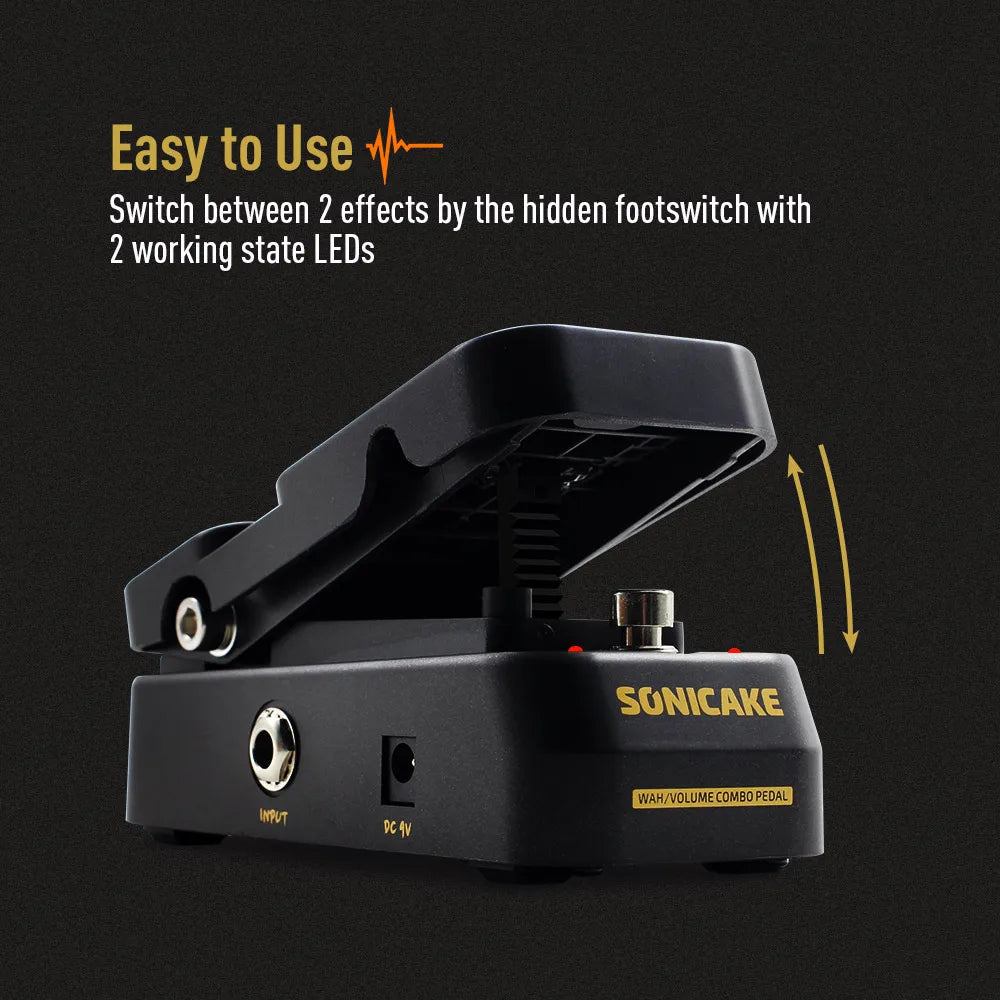 Active Volume & Wah Expression Pedal QEP-01 by HitMyNeed