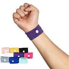 Acupressure Anti-Nausea Wrist Bands (10 Pack) by HitMyNeed