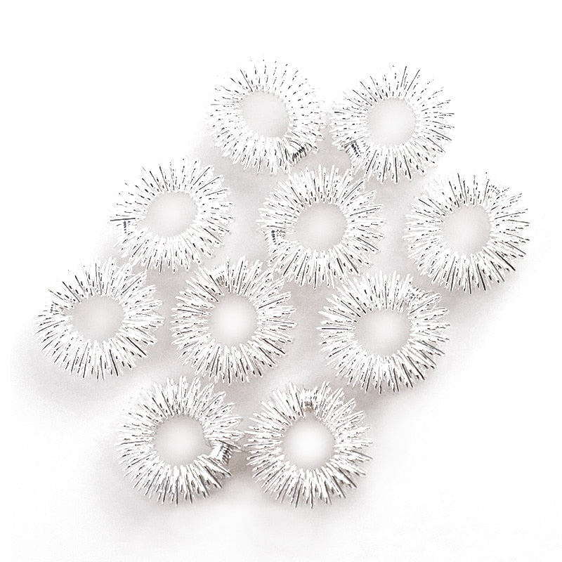 Acupressure Finger Massage Rings Set (10 Pack) by HitMyNeed