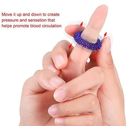 Acupressure Finger Rings 15-Piece Set by HitMyNeed