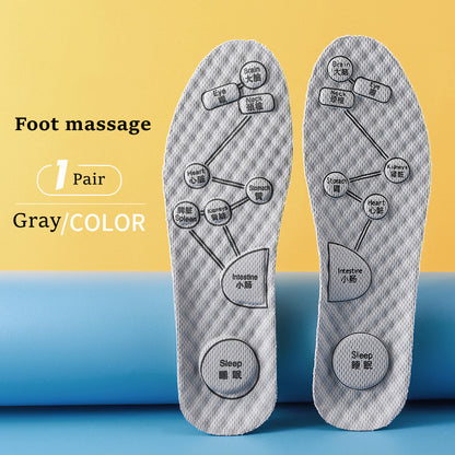 Acupressure Sport Insoles for Running and Daily Wear gray eu41-42 by HitMyNeed