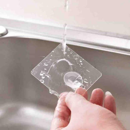 Adhesive Anti-Skid Wall Hooks (Set of 6) by HitMyNeed